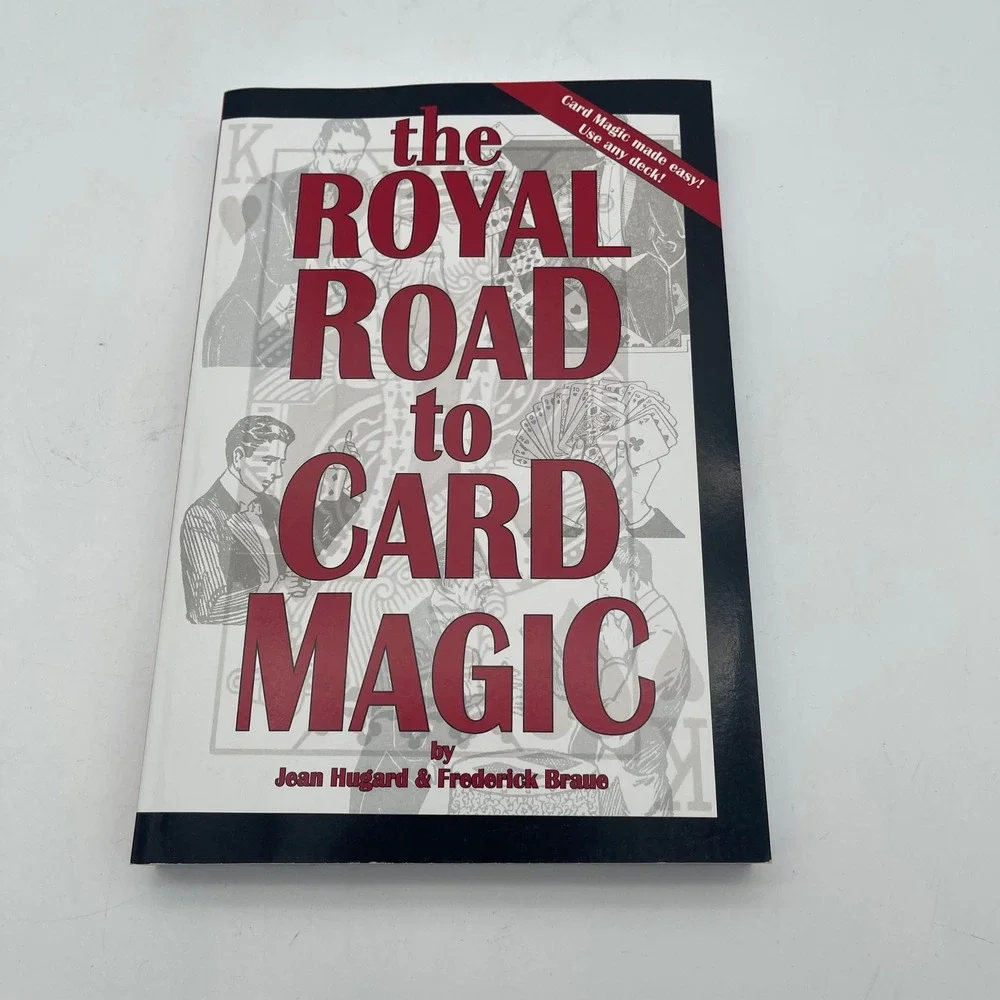 The Royal Road to Card Magic Jean Hugard Frederick Braue Houdini Magic Shop Book
